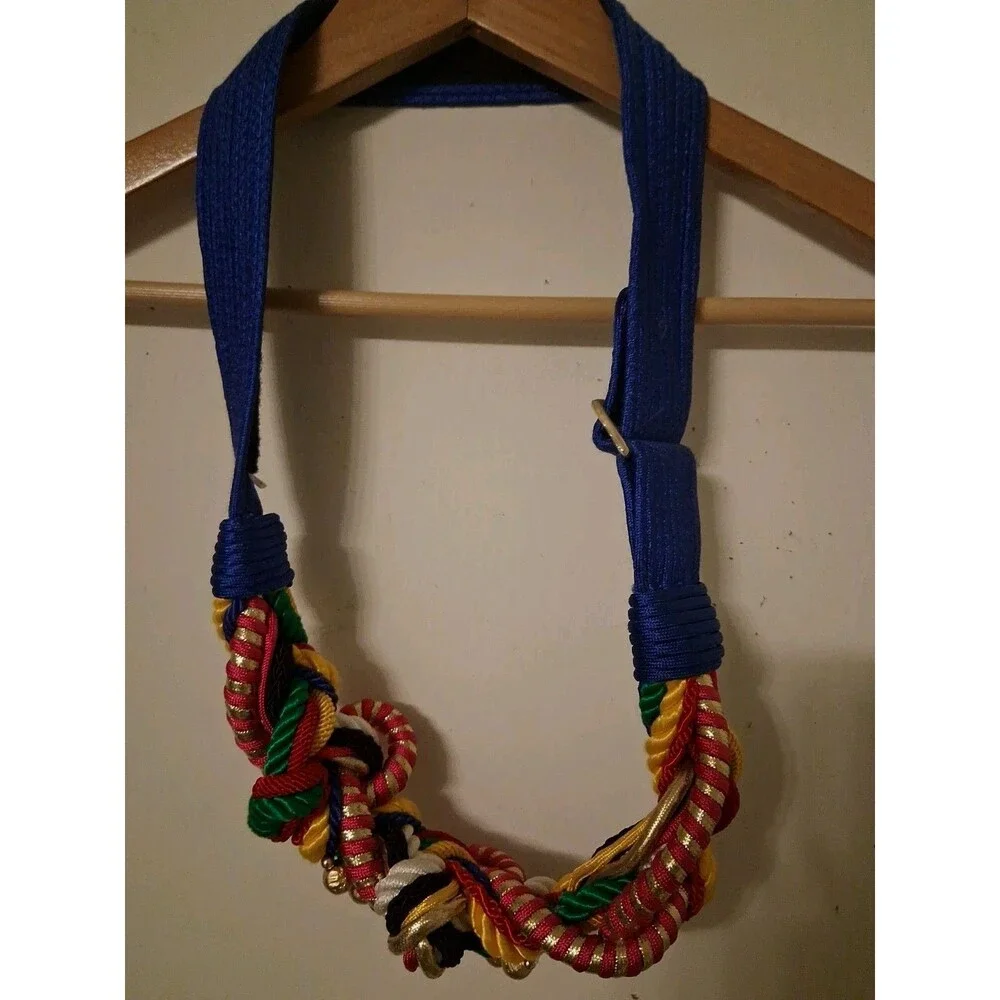 Vintage Braided Rope Belt